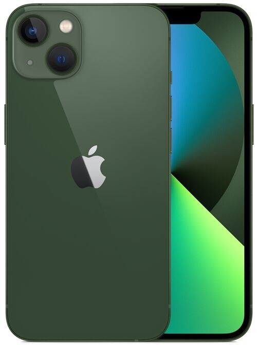iPhone 13 512 GB Dual-SIM (eSIM, Nano-SIM) vert Très bon état Apple reconditionné disponible sur Refurbed | Dero