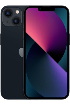 iPhone 13 512Go Noir 5G État correct Apple reconditionné disponible sur Darty