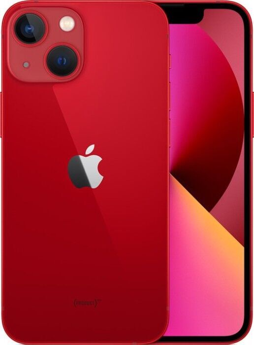 iPhone 13 Mini 128 GB Dual-SIM (eSIM, Nano-SIM) rouge Très bon état Apple reconditionné disponible sur Refurbed | Dero