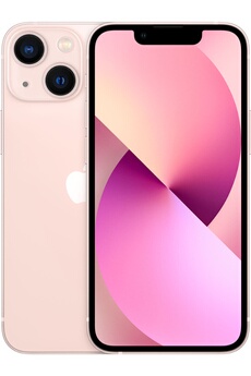 iPhone 13 Mini 128Go Rose 5G Bon état Apple reconditionné disponible sur Darty