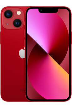 iPhone 13 Mini 256Go Rouge 5G Bon état Apple reconditionné disponible sur Darty