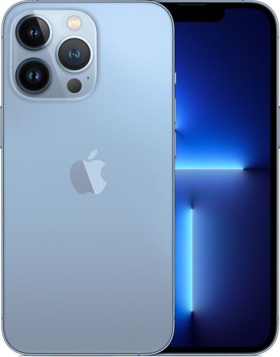 iPhone 13 Pro 128 GB Dual-SIM (eSIM, Nano-SIM) bleu Très bon état Apple reconditionné disponible sur Refurbed | Dero