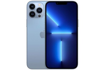 iPhone 13 Pro Max 6,7 128 Go bleu alpin Reconditionnné avec Batterie neuve Bon état Apple reconditionné disponible sur Darty