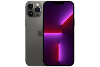 iPhone 13 Pro Max 6,7 128 Go graphite Reconditionnné avec Batterie neuve Bon état Apple reconditionné disponible sur Darty