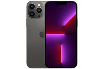 iPhone 13 Pro Max 6,7'' 256 Go Graphite Reconditionné avec Batterie neuve Bon état Apple reconditionné disponible sur Darty