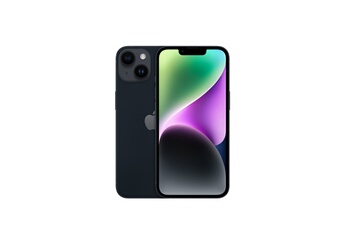 Iphone 14 128Go Noir 5G Bon état Apple reconditionné disponible sur Darty
