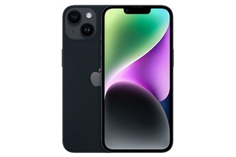 iPhone 14 6,1'' 256 Go Noir Minuit - Reconditionné Avec Batterie neuve Bon état Apple reconditionné disponible sur Darty