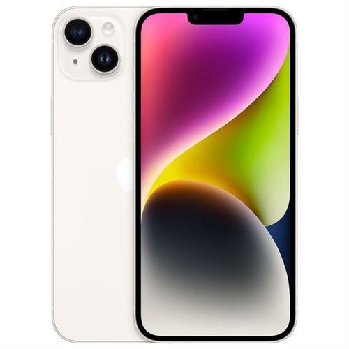 iPhone 14 6,1" 5G Double SIM 128 Go Lumière stellaire État correct N/A reconditionné disponible sur Fnac