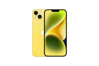 iPhone 14 Plus 256Go Jaune 5G Bon état Apple reconditionné disponible sur Darty