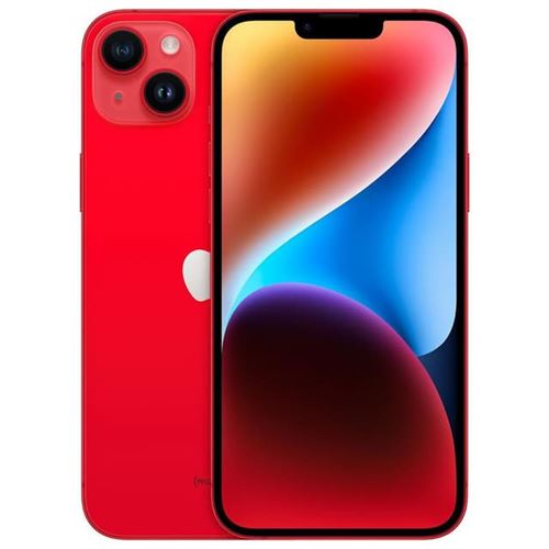 iPhone 14 Plus Double SIM 6,7 256 Go rouge Reconditionné avec Batterie neuve État correct N/A reconditionné disponible sur Fnac