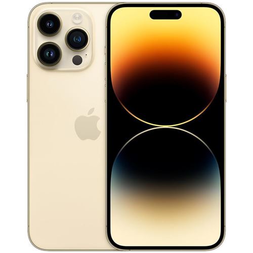 iPhone 14 Pro Max Double SIM 6,7 256 Go or Reconditionné avec Batterie neuve État correct N/A reconditionné disponible sur Fnac