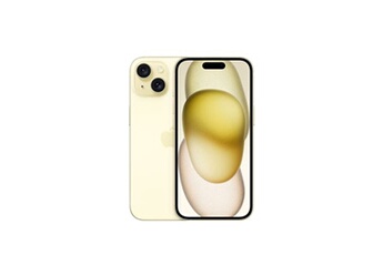 iPhone 15 256Go Jaune 5G Bon état Apple reconditionné disponible sur Darty