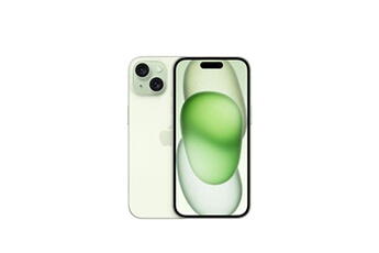 iPhone 15 512Go Vert 5G Bon état Apple reconditionné disponible sur Darty