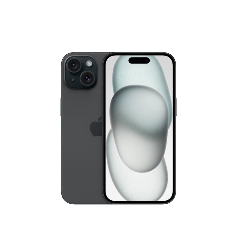 iPhone 15 (5G) 256 Go, Noir, Débloqué - Bon état Bon état Apple reconditionné disponible sur Pixmania