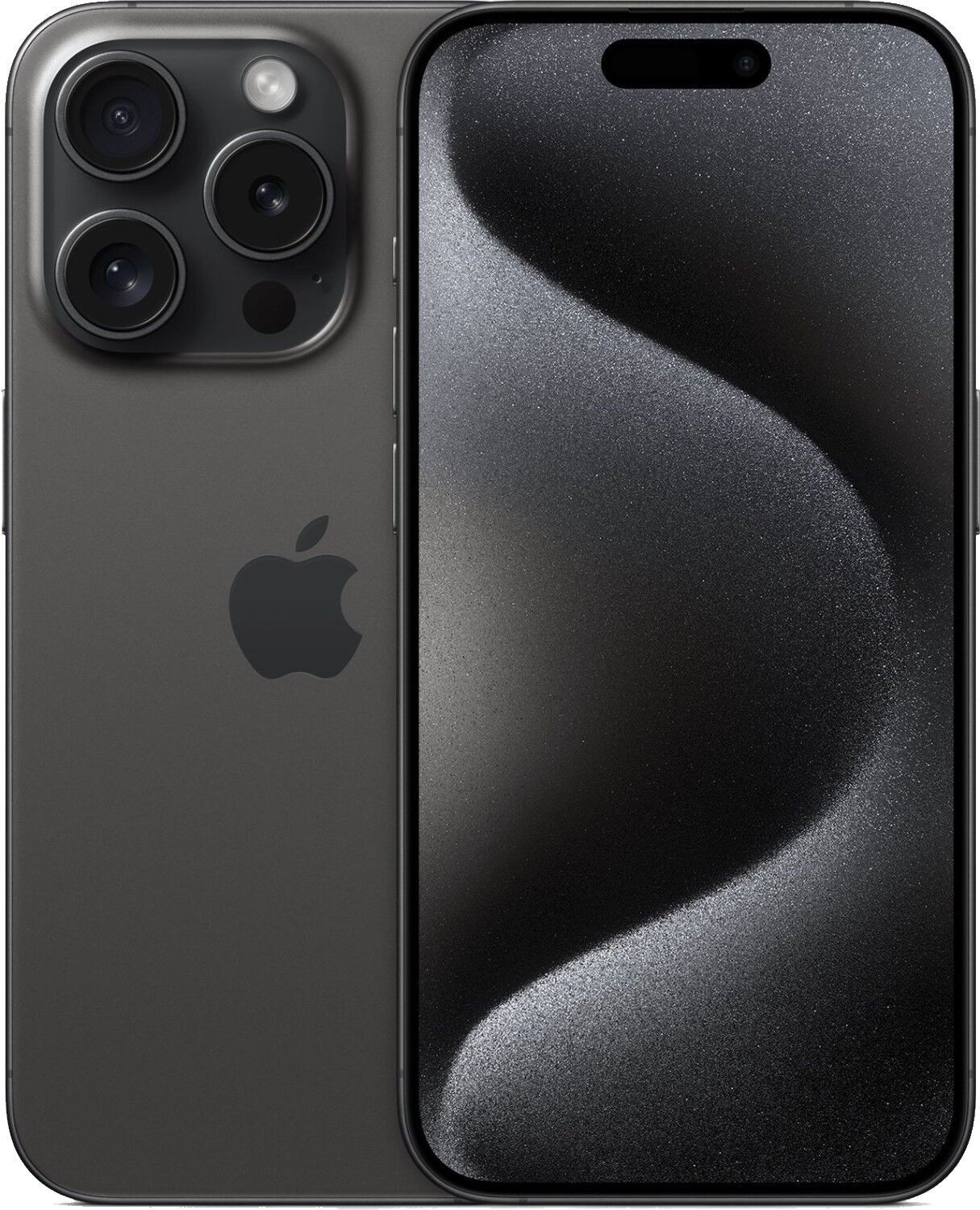 iPhone 15 Pro 128 GB Dual-SIM (2 x eSIM) Titane Noir Parfait état Apple reconditionné disponible sur Refurbed | Dero