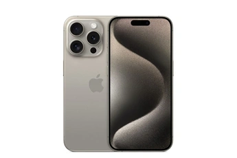 iPhone 15 Pro 128 Go titane naturel Reconditionné avec Batterie Neuve Bon état Apple reconditionné disponible sur Darty