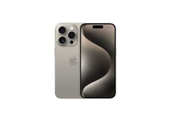 iPhone 15 Pro 1To Natural Titanium 5G Très bon état Apple reconditionné disponible sur Darty