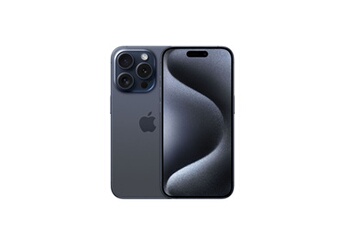 iPhone 15 Pro 256 Go titane bleu Reconditionné avec Batterie Neuve Bon état Apple reconditionné disponible sur Darty
