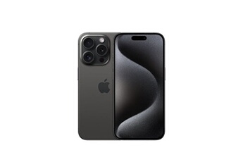iPhone 15 Pro 256Go Noir Titanium 5G Bon état Apple reconditionné disponible sur Darty