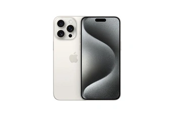 iPhone 15 Pro Max 256Go Blanc Titanium 5G Très bon état Apple reconditionné disponible sur Darty