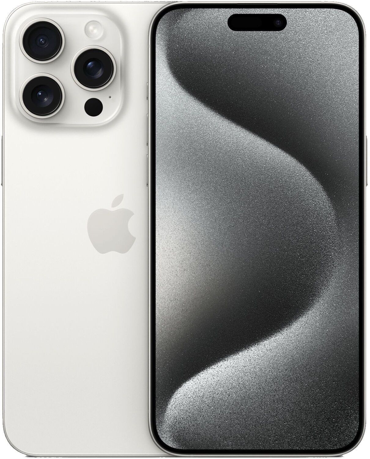 iPhone 15 Pro Max 512 GB Dual-SIM (eSIM, Nano-SIM) Titane blanc Parfait état Apple reconditionné disponible sur Refurbed | Dero