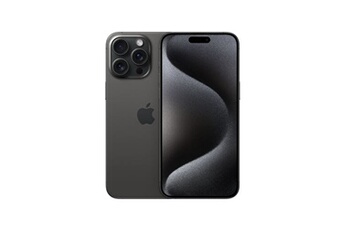 iPhone 15 Pro Max 512Go Noir Titanium 5G Très bon état Apple reconditionné disponible sur Darty