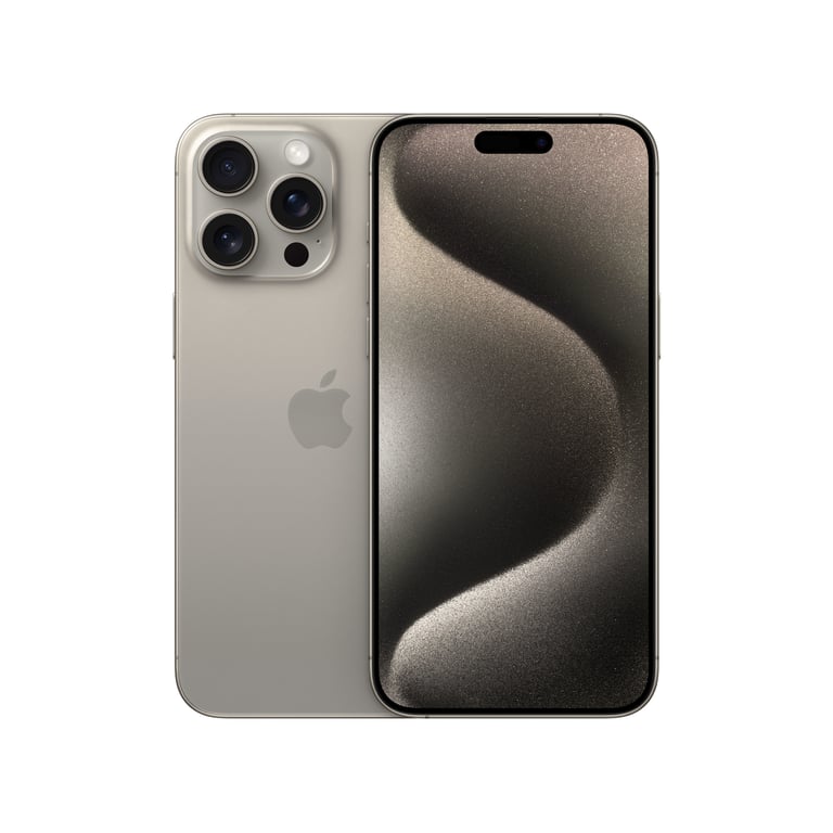 iPhone 15 Pro Max (5G) 1 To, Titane naturel, Débloqué - Bon état Bon état - 1008,00 € iPhone 15 Pro Max (5G) 1 To, Titane naturel, Débloqué - Bon état Bon état reconditionné disponible sur Pixmania