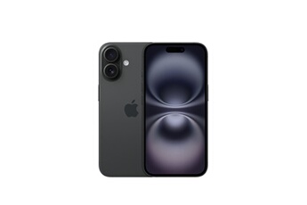 iPhone 16 128Go Noir Bon état Apple reconditionné disponible sur Darty