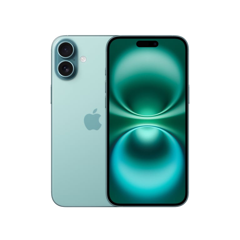 iPhone 16 Plus (5G) 512 Go, Sarcelle, Débloqué - Excellent état Parfait état Apple reconditionné disponible sur Pixmania