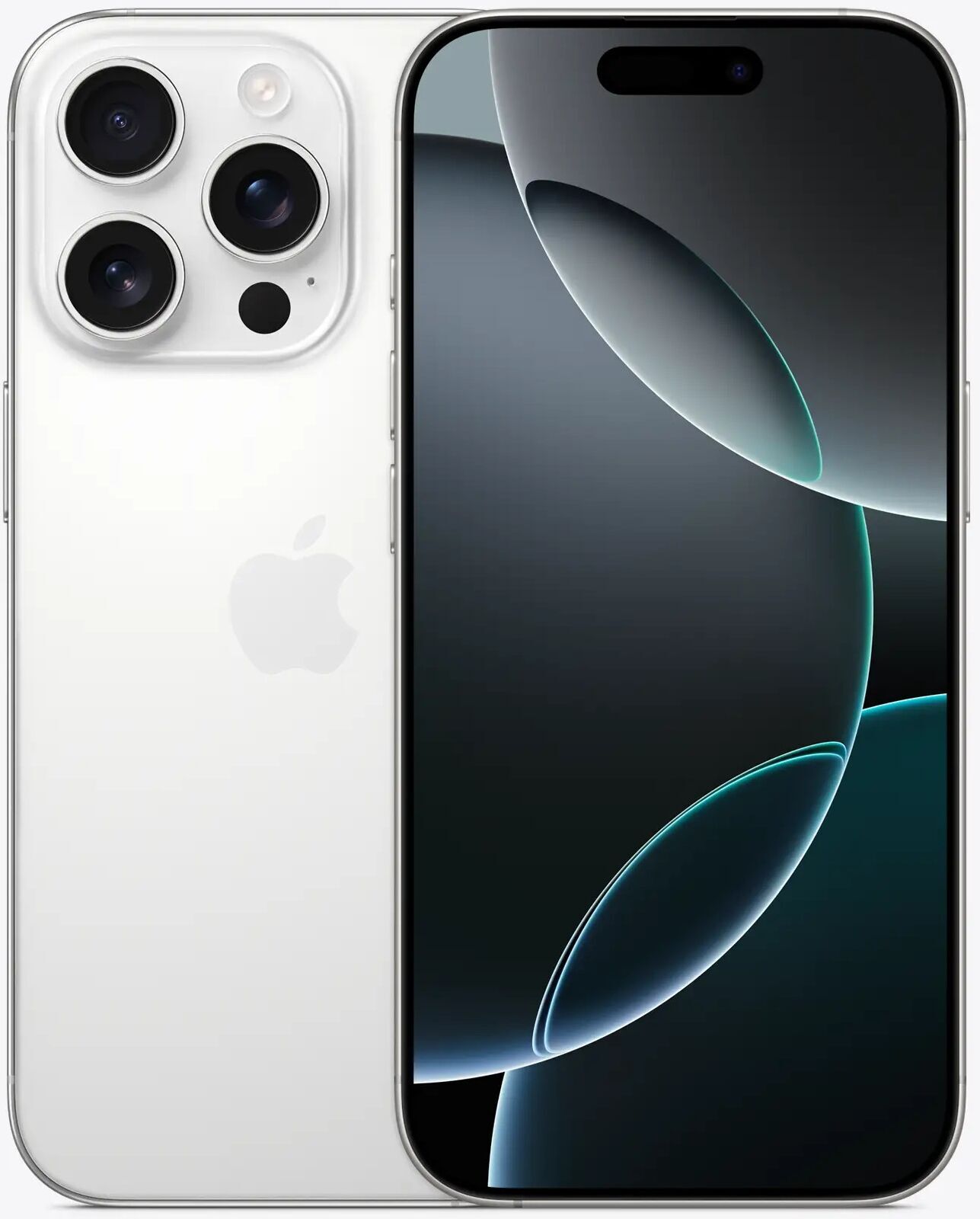 iPhone 16 Pro 1 TB Dual-SIM (2 x eSIM) Titane Blanc Bon état Apple reconditionné disponible sur Refurbed | Dero