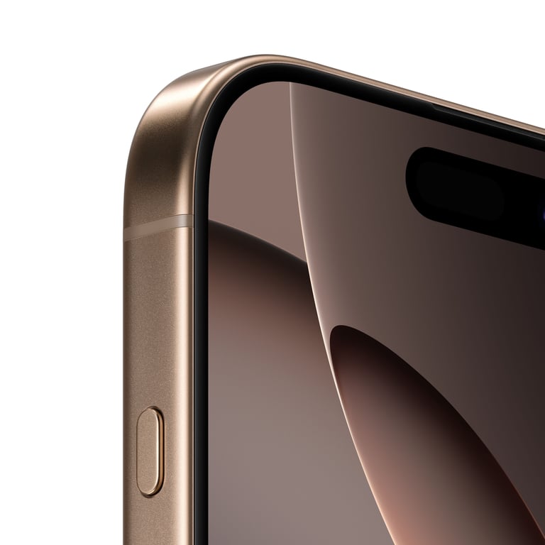 iPhone 16 Pro (5G) 128 Go, Titane Sable, Débloqué - Excellent état Parfait état Apple reconditionné photo 2 | Dero