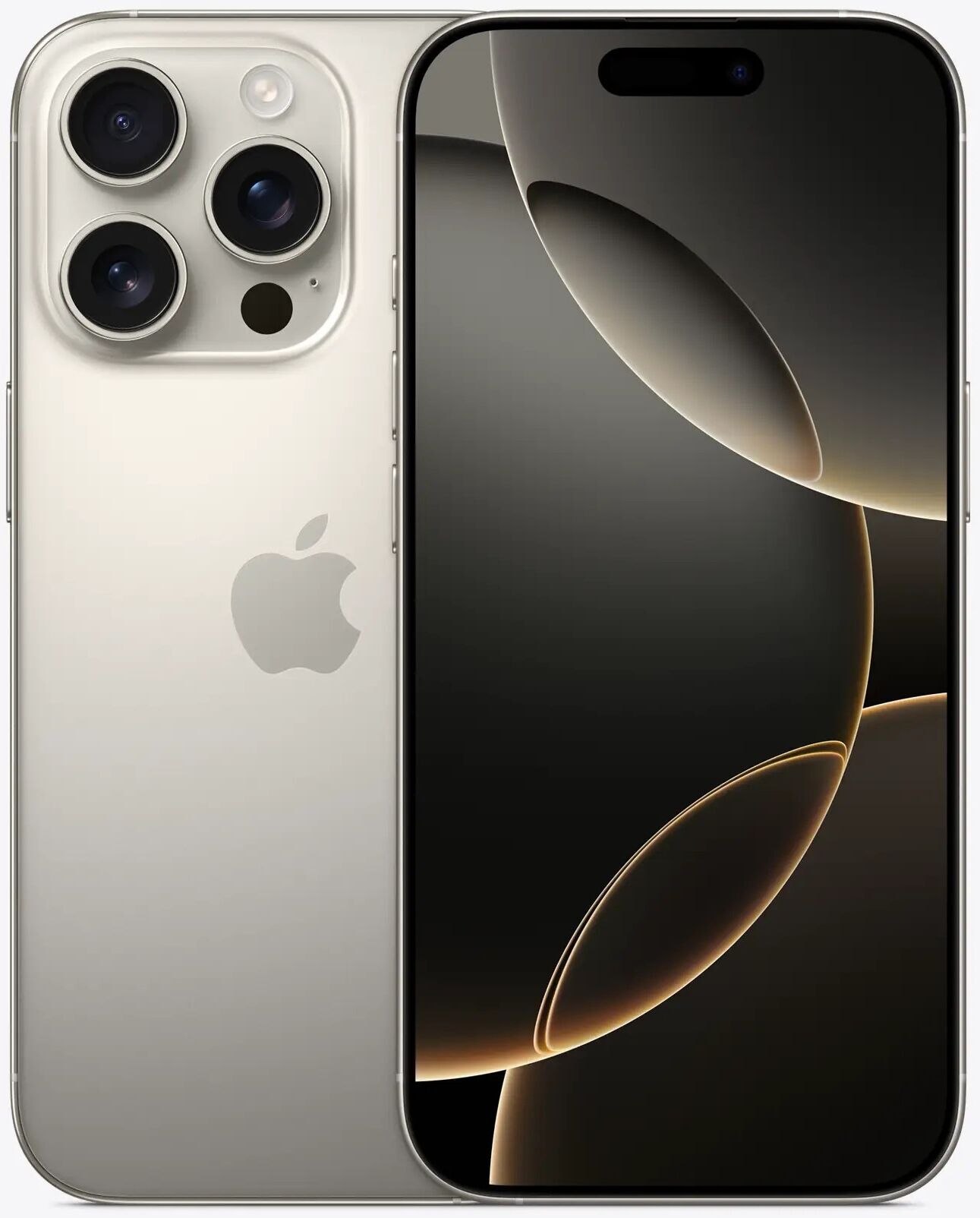 iPhone 16 Pro Max 1 TB Dual-SIM (eSIM, Nano-SIM) Titane naturel Parfait état Apple reconditionné disponible sur Refurbed | Dero