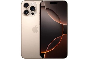 iPhone 16 Pro Max 256Go Or Reconditionné avec Batterie neuve Très bon état Apple reconditionné disponible sur Darty