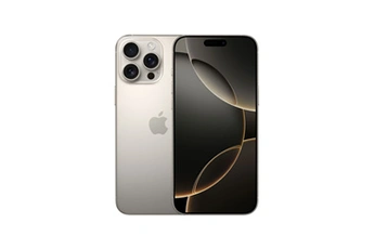 iPhone 16 Pro Max 512Go Titane Naturel Très bon état Apple reconditionné disponible sur Darty