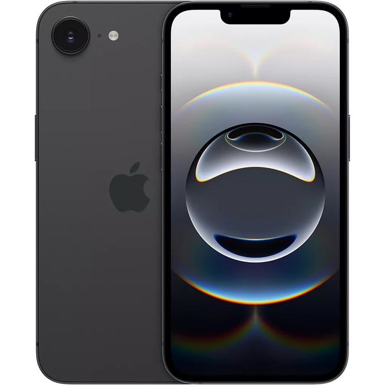 iPhone 16e (5G) 128 Go, Noir - Excellent état Parfait état Apple reconditionné disponible sur Pixmania