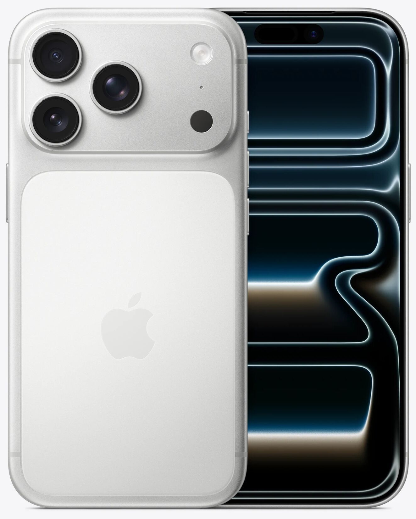 iPhone 17 Pro 256 GB Dual-SIM (eSIM, Nano-SIM) argent Bon état Apple reconditionné disponible sur Refurbed | Dero