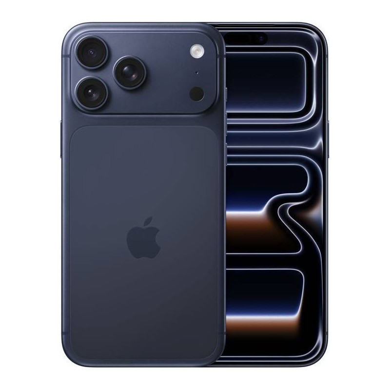 iPhone 17 Pro Max 1 To +85% Bleu - Reconditionné en France - État Bon - Garanti 2 ans Reconditionné reconditionné disponible sur e-Recycle