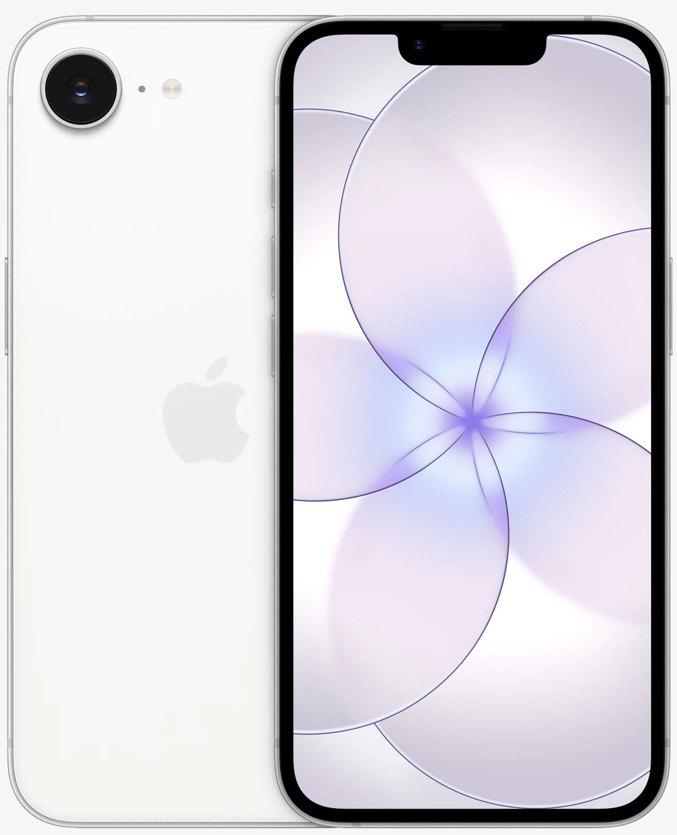 iPhone 17e 256 GB Dual-SIM (2 x eSIM) blanc Parfait état Apple reconditionné disponible sur Refurbed | Dero