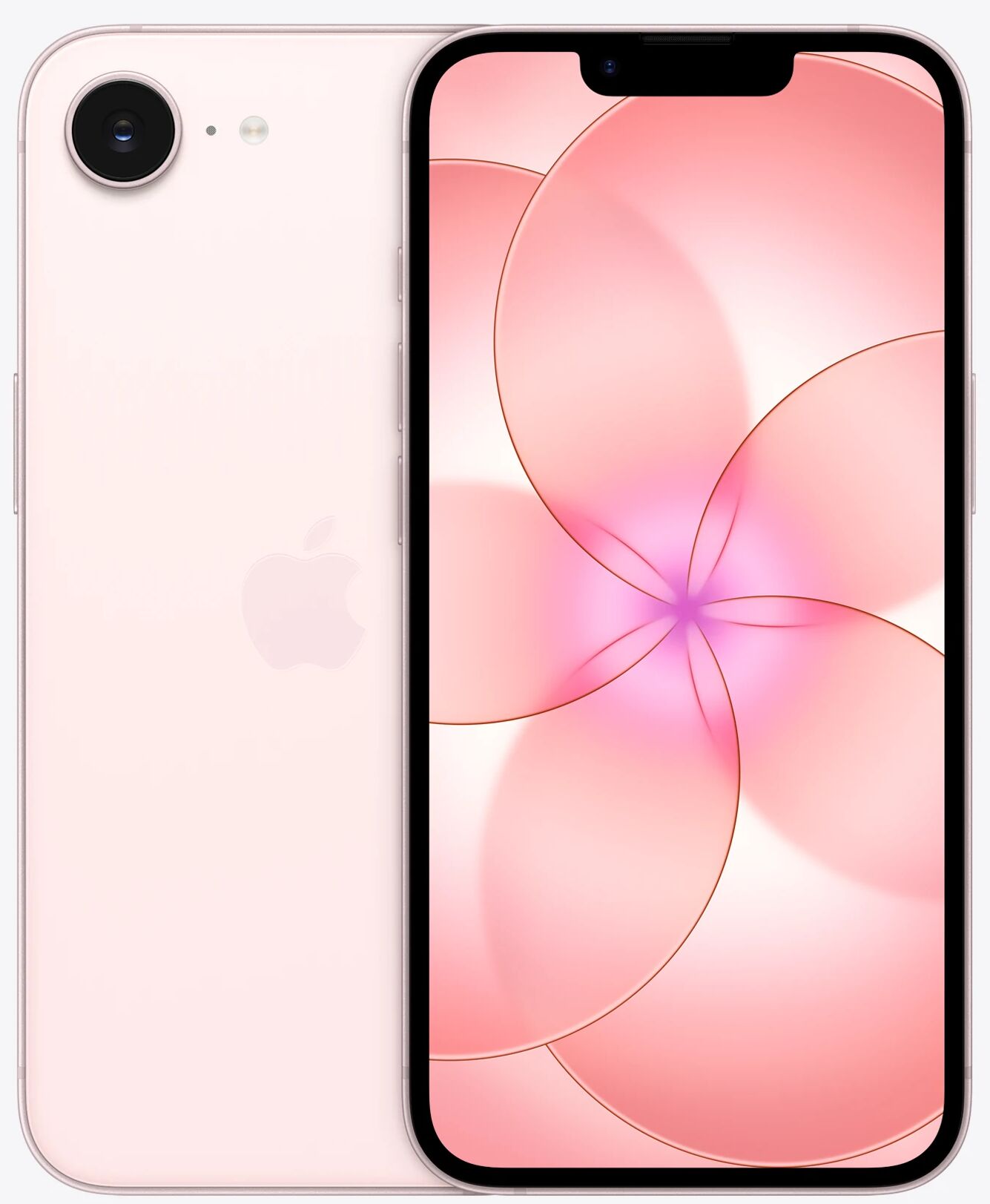 iPhone 17e 256 GB Dual-SIM (2 x eSIM) rose clair Parfait état Apple reconditionné disponible sur Refurbed | Dero