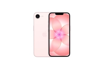 iPhone 17e 6,1" 5G Double SIM 512 Go Rose pastel Bon état Apple reconditionné disponible sur Darty