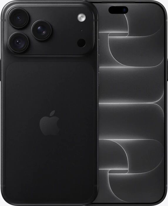 iPhone 18 Pro Max 1 TB Double SIM (eSIM, Nano-SIM) noir Parfait état Apple reconditionné disponible sur Refurbed