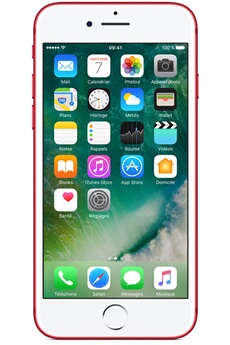IPHONE 7 128 GO (PRODUCT) RED SPECIAL EDITION Très bon état Apple reconditionné disponible sur Darty