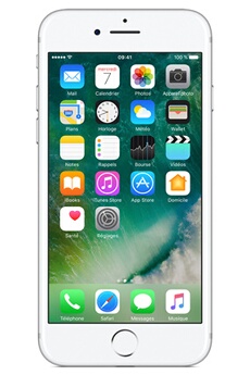 IPHONE 7 32 GO ARGENT Très bon état Apple reconditionné disponible sur Darty