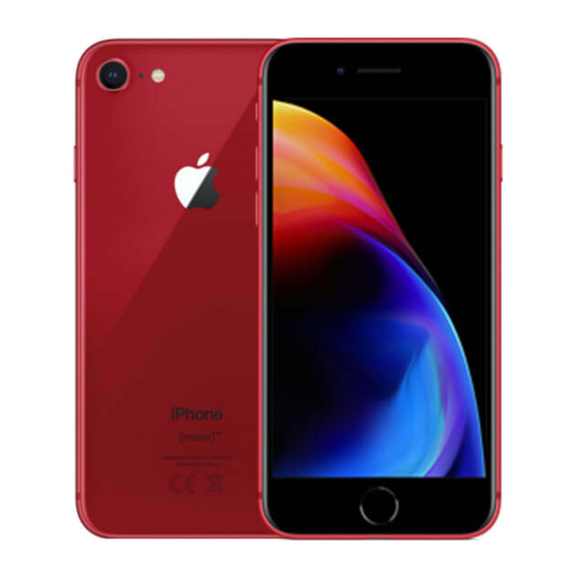 iPhone 8 256 Go, (PRODUCT)Red, débloqué - Bon état Bon état Apple reconditionné disponible sur Pixmania