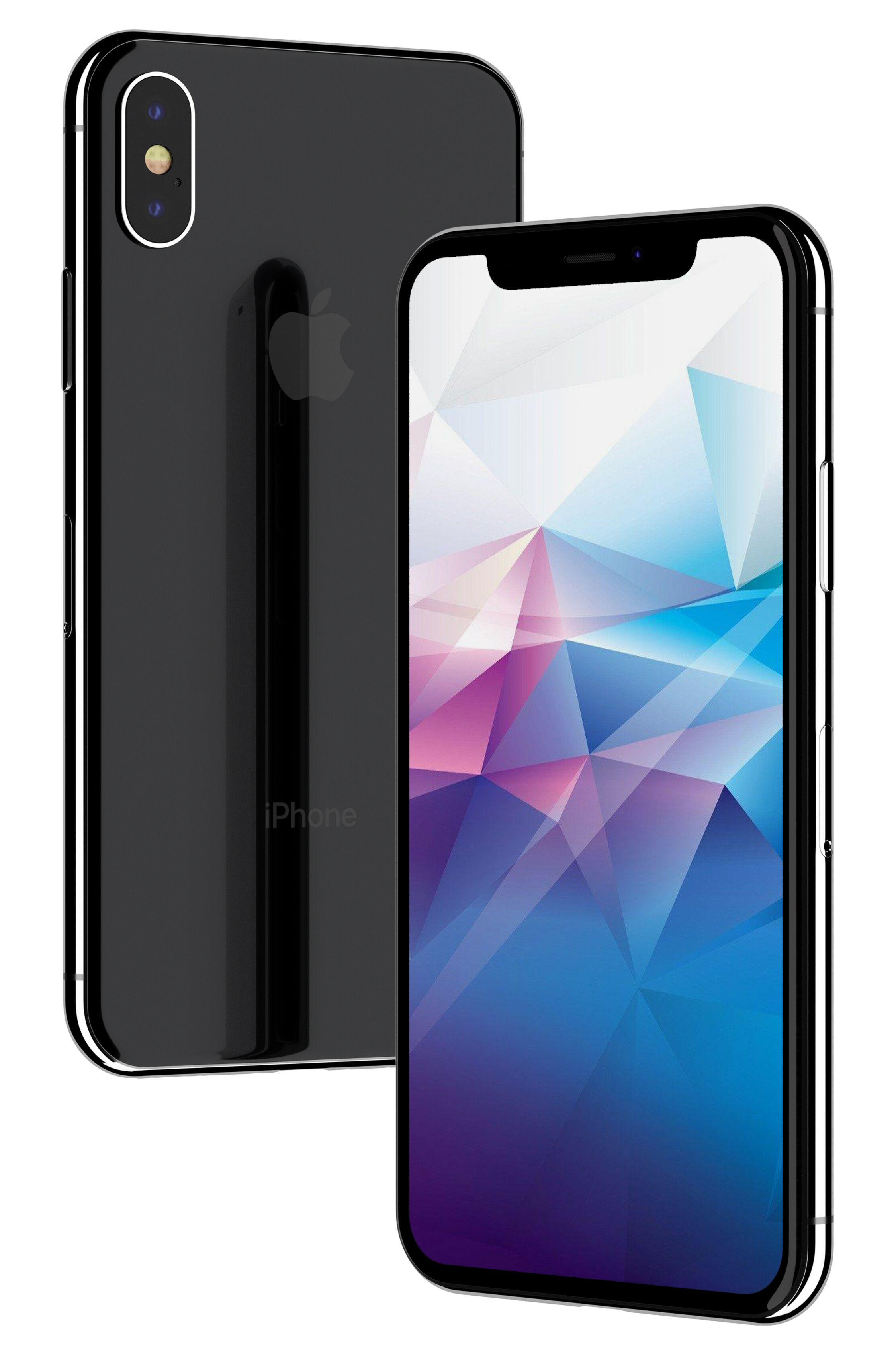iPhone X 256 Go gris sidéral Parfait état Apple reconditionné disponible sur Refurbed | Dero