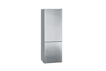 iQ500 Réfrigérateur combiné pose-libre 201 x 70 cm Acier brossé anti-traces KG49EAICA Bon état Siemens reconditionné disponible sur Darty