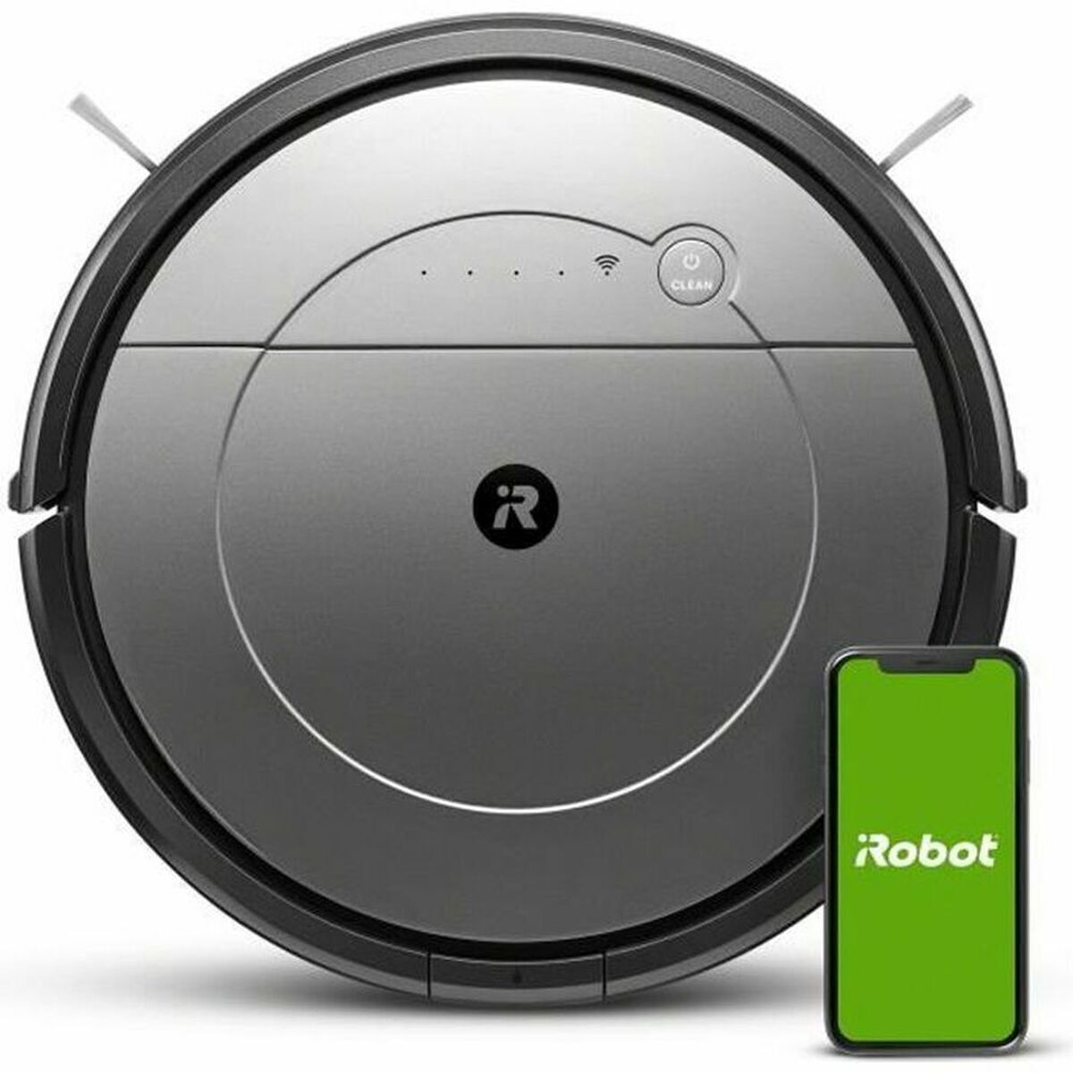 iRobot Roomba Combo 113 Aspirateur robot avec fonction serpillière noir/gris Parfait état reconditionné disponible sur Refurbed | Dero