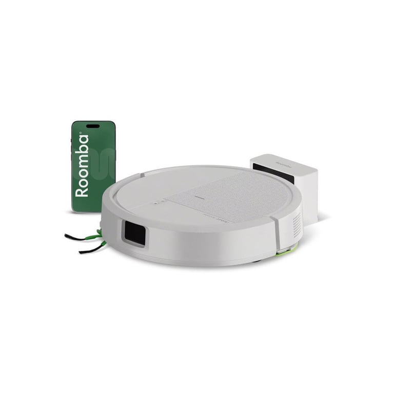 iRobot Roomba Combo 115 Aspirateur robot-laveur 2 en 1 Blanc 15 000 Pa navigation LiDAR ClearView SmartScrub 4 modes microfibre - Excellent état Parfait état iRobot reconditionné disponible sur Pixmania
