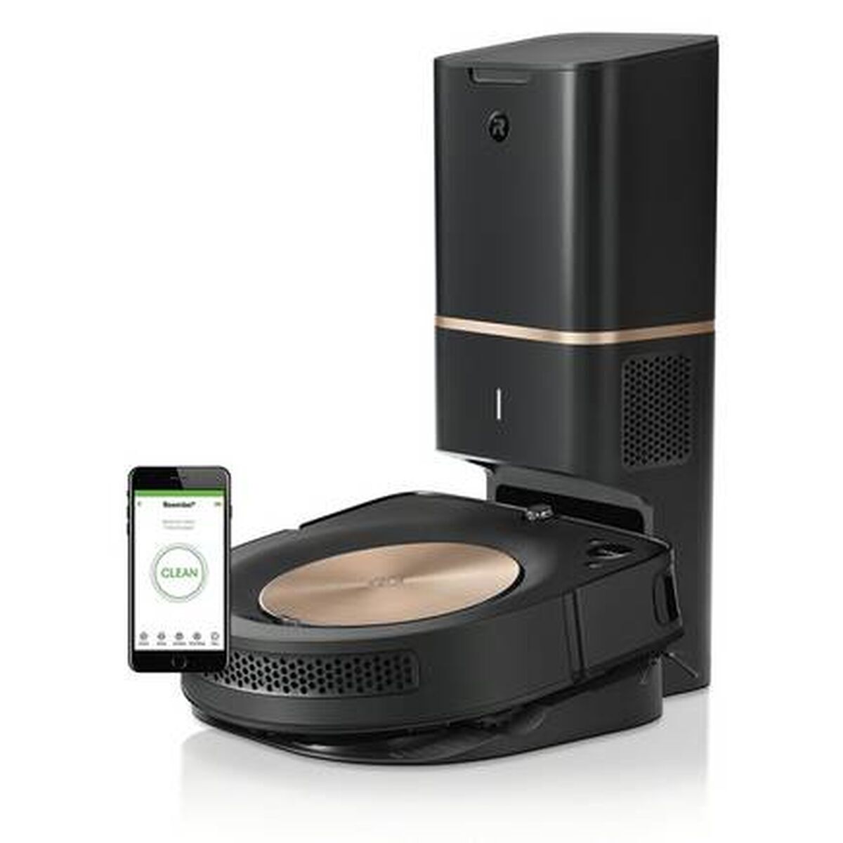 iRobot Roomba s9+ Aspirateur robot s955840 noir Bon état reconditionné disponible sur Refurbed | Dero