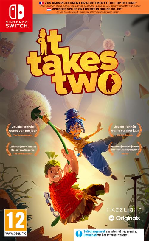 It Takes Two Nintendo Switch État correct Bandai Namco reconditionné disponible sur Fnac